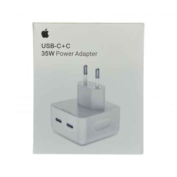 Мережевий Зарядний Пристрій Apple iPhone Power Adapter 35W Dual USB-C
