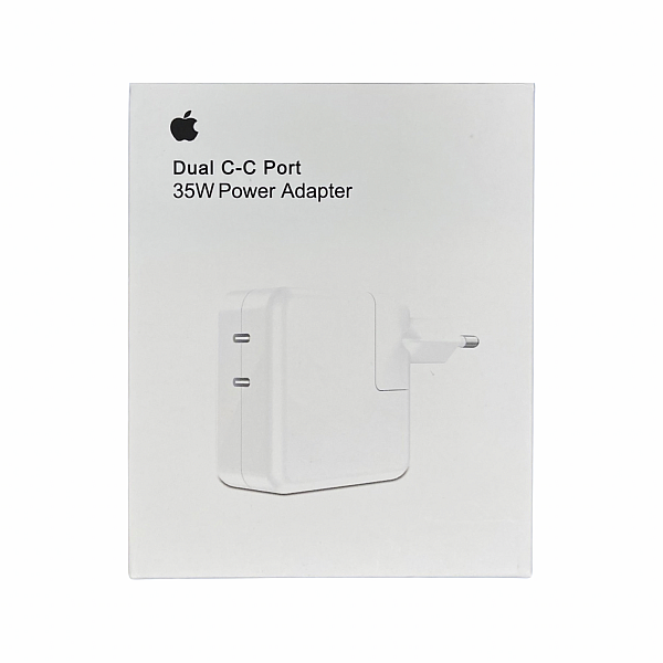 Мережевий Зарядний Пристрій Apple iPhone Power Adapter 35W Dual USB-C New