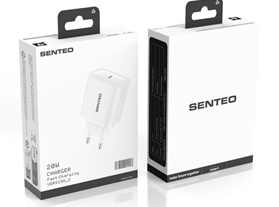 Сетевое Зарядное Устройство Senteo T-01 1USB-C PD20W
