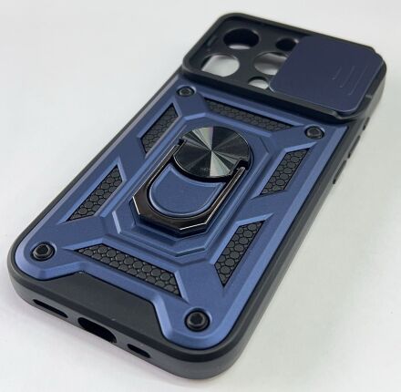 Armor Case With Curtain for Apple Iphone 15 Pro