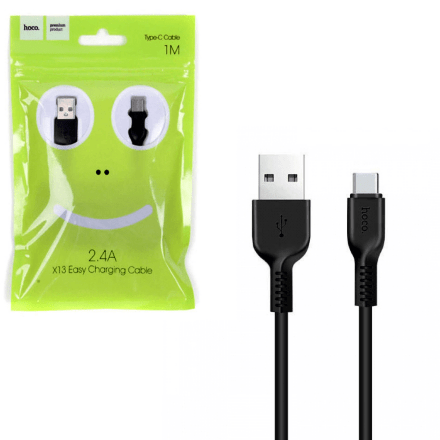 USB Кабель Hoco X13 Easy Type-C 1m