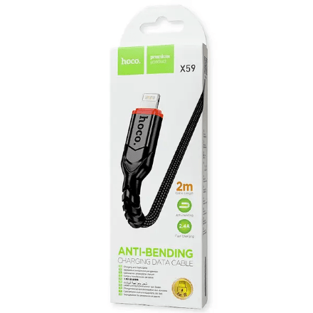 USB Cable Hoco X59 Victory Lightning 2m
