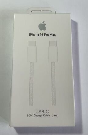 USB-C Cable to Type-C 1m Cloth Iphone 16 ( В упаковке)