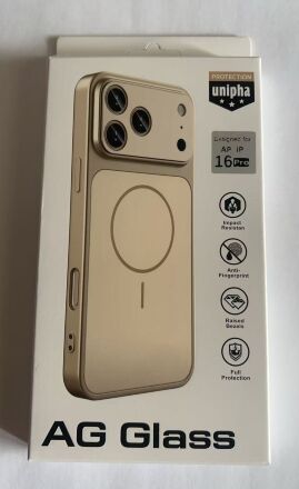 Чехол AG Glass Magsafe for Apple Iphone 16 Pro