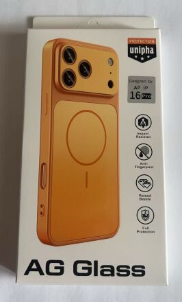 Чехол AG Glass Magsafe for Apple Iphone 16 Pro