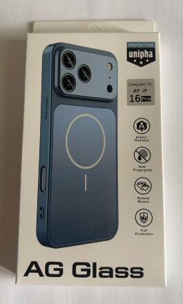 Чехол AG Glass Magsafe for Apple Iphone 16 Pro