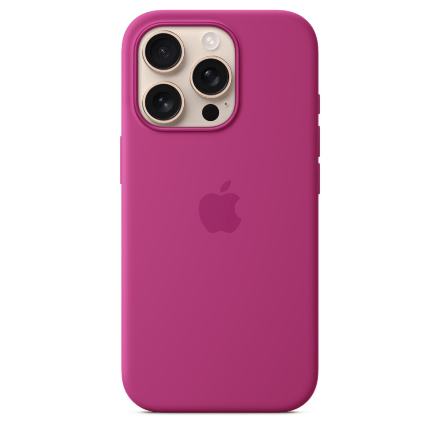 Silicone Case Original With MagSafe and Splash Apple iPhone 16 Pro Max with button