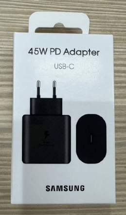 Мережевий Зарядний Пристрій Samsung TA800 45w in Box