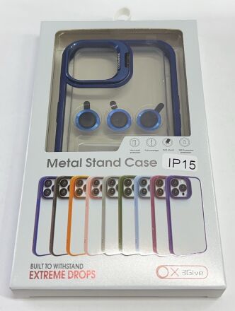 Чехол Metal Stand Case Apple Iphone 15