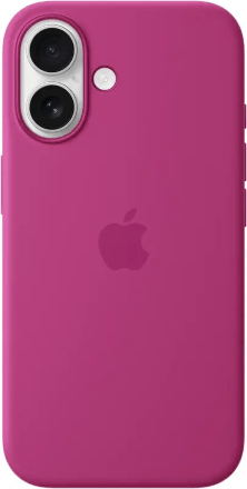 Silicone Case Original With MagSafe and Splash Apple iPhone 16 with button