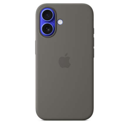 Silicone Case Original With MagSafe and Splash Apple iPhone 16 with button