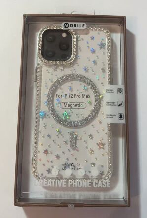 Case Stones and Stars MagSafe Apple for Iphone 12 ProMax