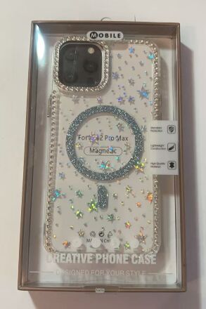 Case Stones and Stars MagSafe Apple for Iphone 12 ProMax