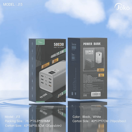 Power Bank Konfulon J13 50000mAh