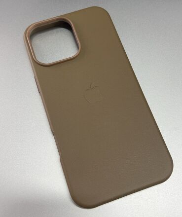 Чехол Leather Case Apple Iphone 16 ProMax  MagSafe