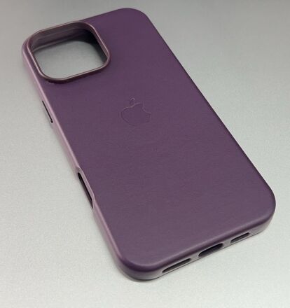 Чехол Leather Case Apple Iphone 16 ProMax  MagSafe