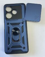 Armor Case With Curtain for Xiaomi Redmi 13 4G/Poco M6 4G