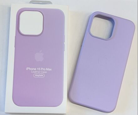 Чехол Leather Case Apple Iphone 15 ProMax  MagSafe