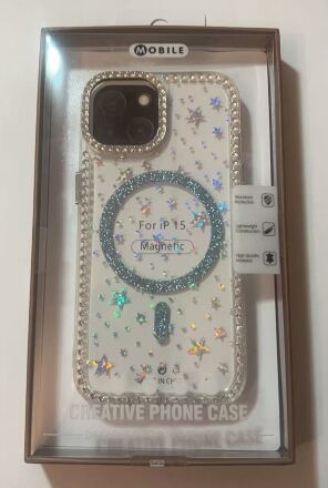 Case Stones and Stars MagSafe Apple for Iphone 15
