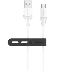 USB Cable Senteo SL-07 skin silicone USB A - USB C 3А 1,2M