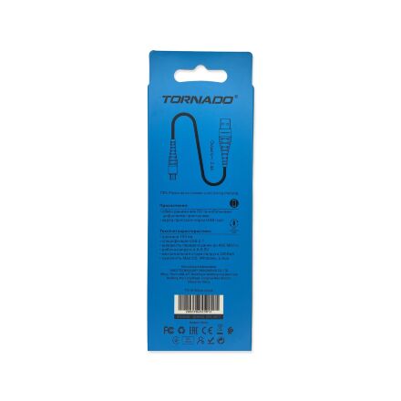 USB Cable TORNADO TX15 Тканевая Оплётка Micro