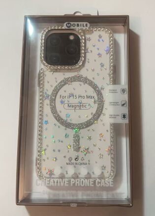 Case Stones and Stars MagSafe Apple for Iphone 15 ProMax