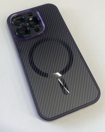 Case Carbone Shield Magsafe  for Apple Iphone 15 Pro