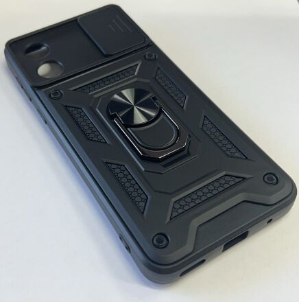 Armor Case With Curtain for Motorola E13 4G