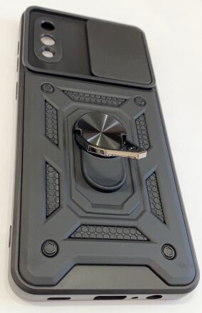 Armor Case With Curtain for Samsung A02