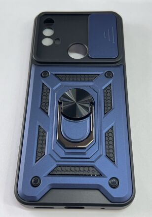 Armor Case With Curtain for Motorola E40 4G