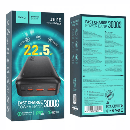 Power Bank Hoco J101B "Astute" 30000 mAh