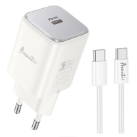 Мережевий Зарядний Пристрій Avantis A897 GaN 1USB PD30W Type-C + Type-C