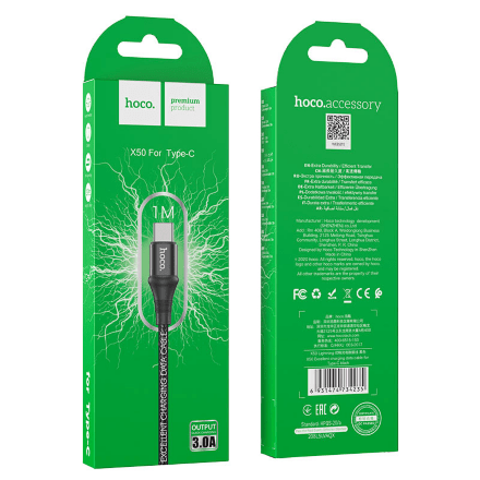 USB Cable Hoco X50 Excellent Type-C