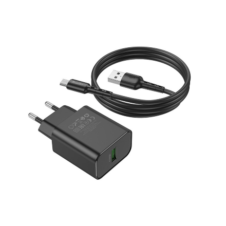 Мережевий Зарядний Пристрій Avantis A435 1USB QC3.0 Micro