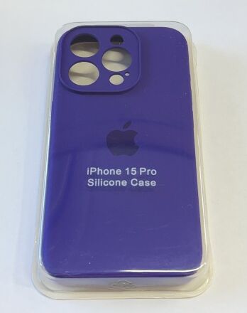 Чехол Silicone Case Copy Apple iPhone 15 Pro Square