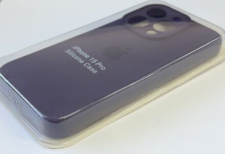 Чехол Silicone Case Copy Apple iPhone 15 Pro Square