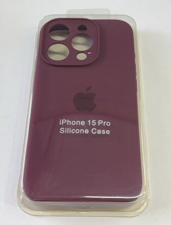 Чехол Silicone Case Copy Apple iPhone 15 Pro Square