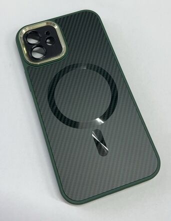 Case Carbone Shield Magsafe  for Apple Iphone 12