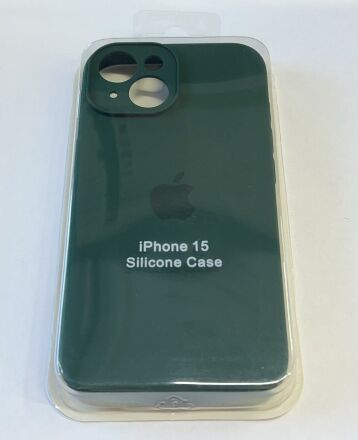 Чехол Silicone Case Copy Apple iPhone 15 Square