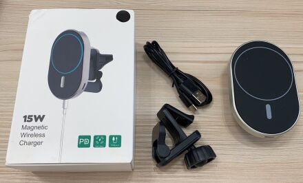 Автоутримувач Wireless MagSafe Magnetic 15W Ellipse