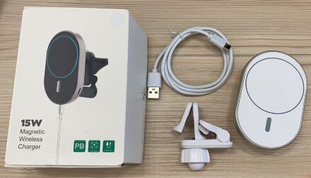Автоутримувач Wireless MagSafe Magnetic 15W Ellipse