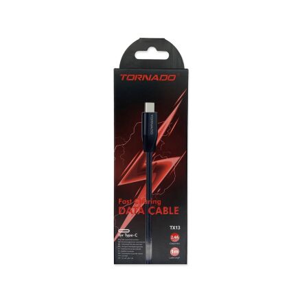 USB Cable TORNADO TX13 Type-C 2.4A/1m