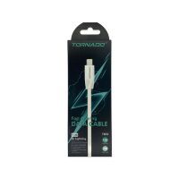 USB Cable TORNADO TX13 Lightning 2.4A/1m