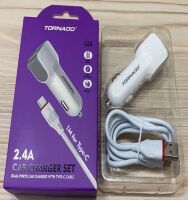 Автомобильное Зарядное Устройство Tornado L22 Type-C 2USB