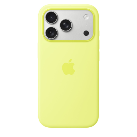 Silicone Case Original With MagSafe and Splash Apple iPhone 17 Pro with button