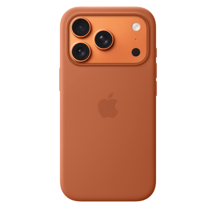 Silicone Case Original With MagSafe and Splash Apple iPhone 17 Pro with button