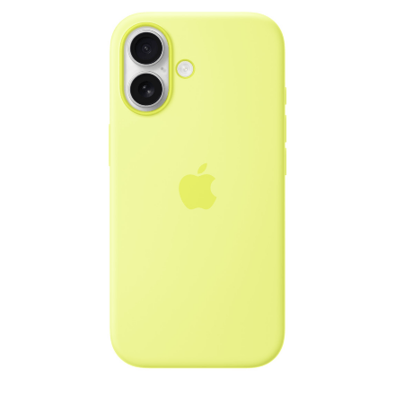 Silicone Case Original With MagSafe and Splash Apple iPhone 17 with button
