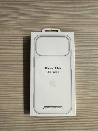 Чехол Clear Case Original with MagSafe Apple iPhone 17 Pro with button