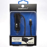 Автомобильное Зарядное Устройство Tornado TD-11 Lightning 2.4A
