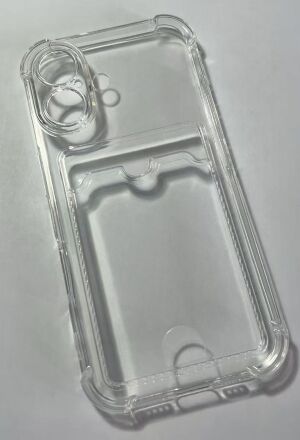 Case Clear Card Holder for Apple Iphone 16